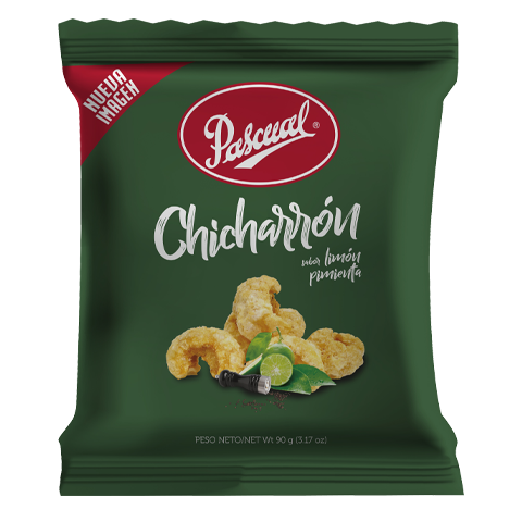 Chicharrón Sabor Limón Pimienta Pascual 90g